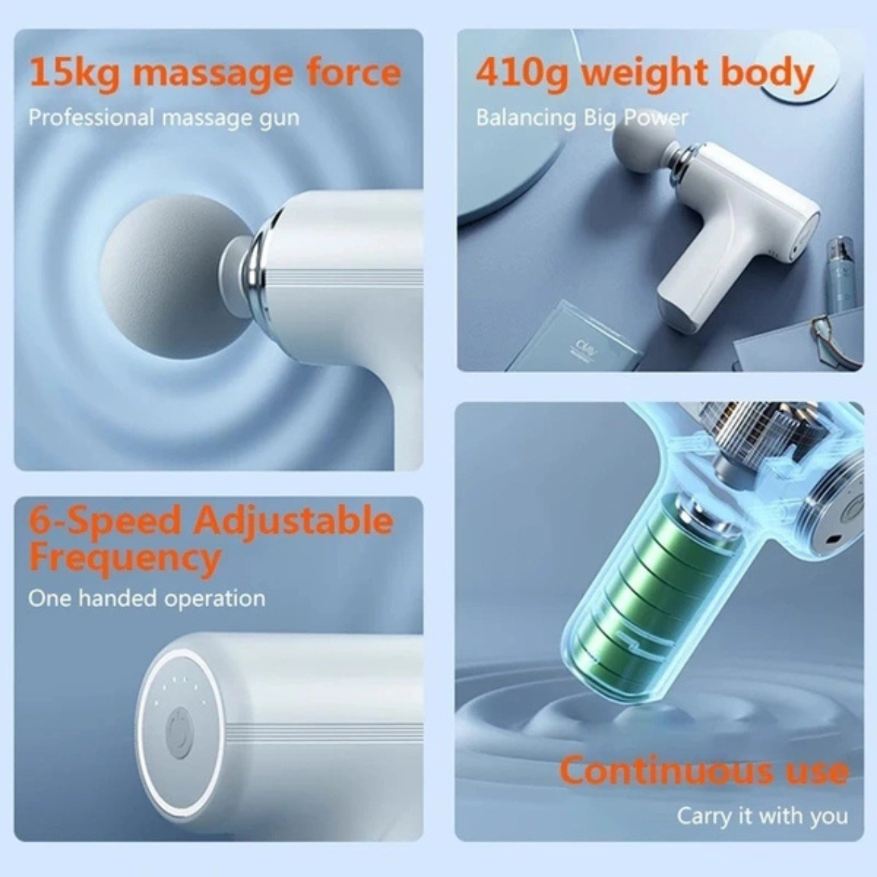 Mini Percussion Massage Gun – Deep Tissue Relief Anytime, Anywhere