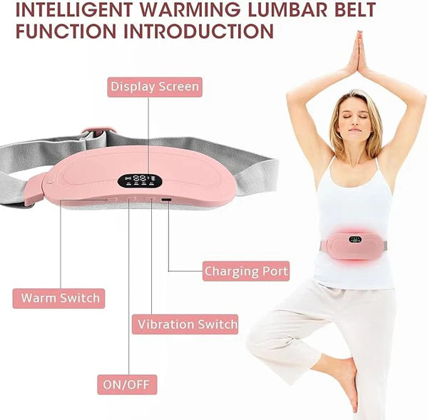 Premium Period Cramp Relief Heating & Massager Belt