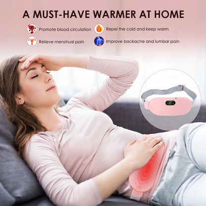 Premium Period Cramp Relief Heating & Massager Belt