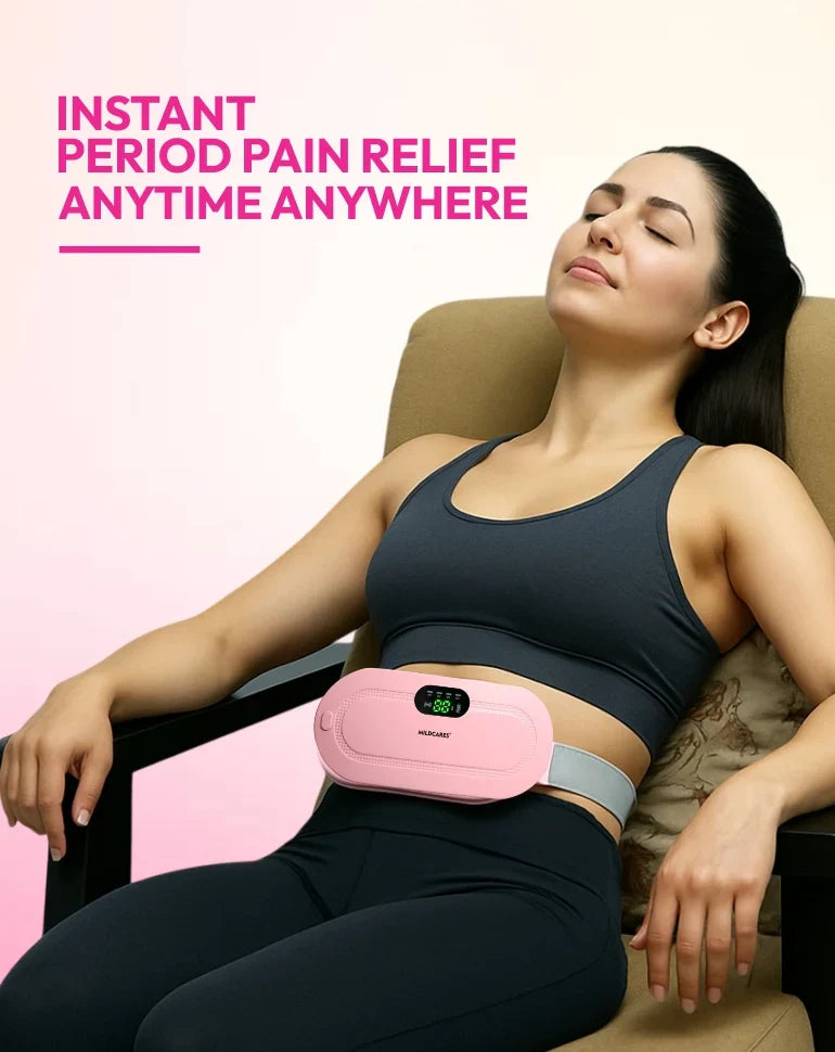 Premium Period Cramp Relief Heating & Massager Belt
